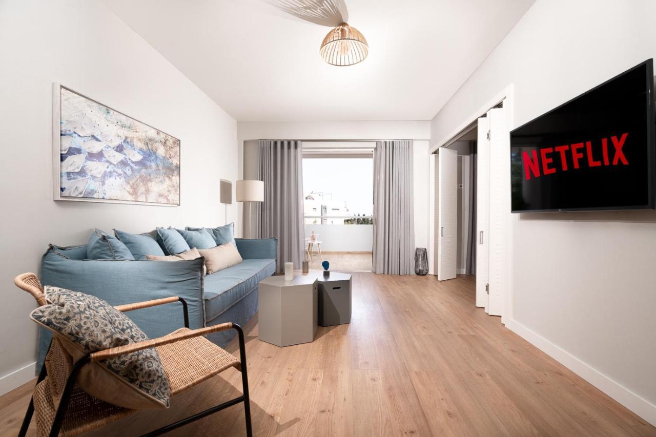 Blue Avra Apartment By A&D Properties Pórto Ráfti Exterior foto